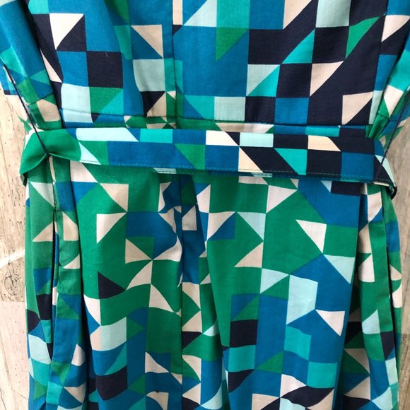 Tory Burch Geometric Sheath Dress - Picture 9 of 9
